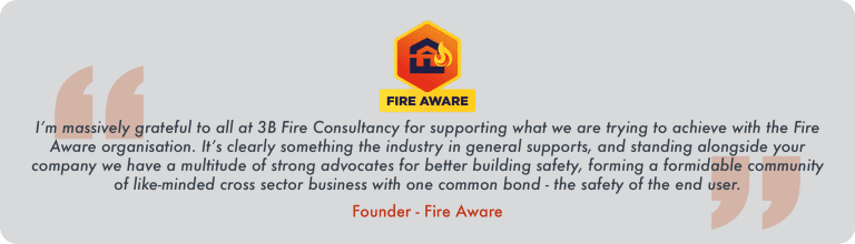 Fire Aware Testimonial