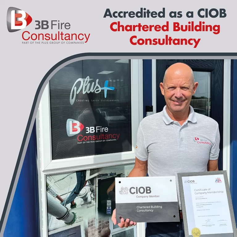 Accredited as CIOB Chartered Building Consultancy